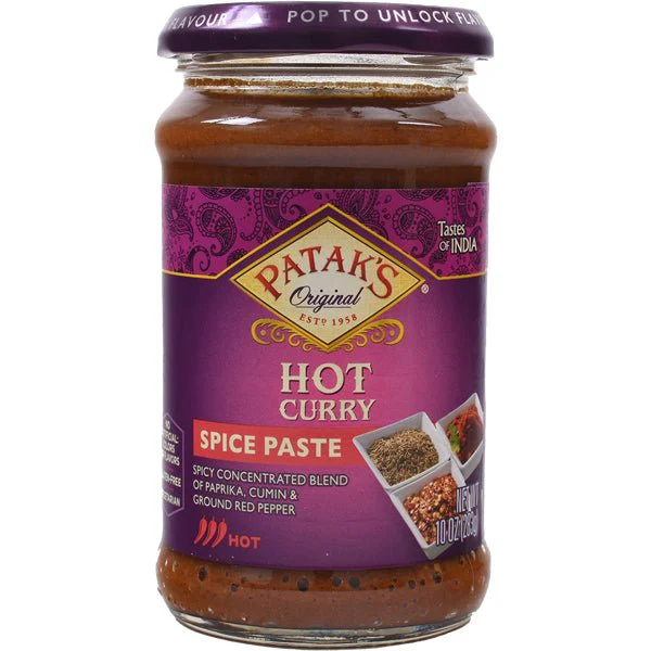Curry Spice Paste | Hot - 10 oz.