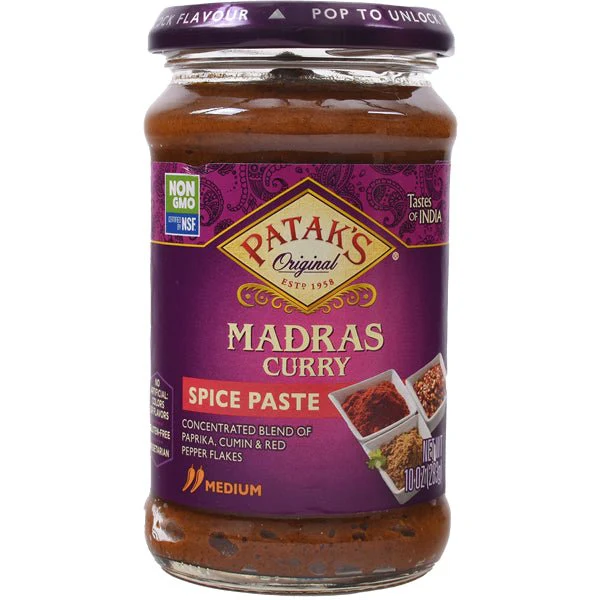 Madras Curry Paste | HOT - 10 oz.