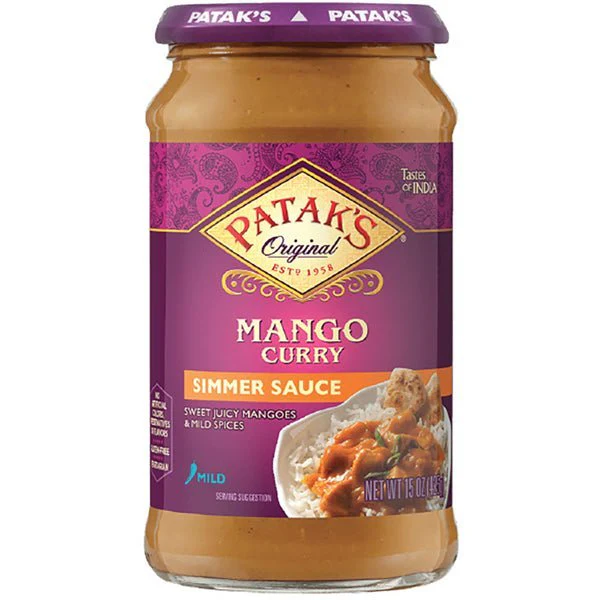 Mango Curry Simmer Sauce | Mild - 15 oz.