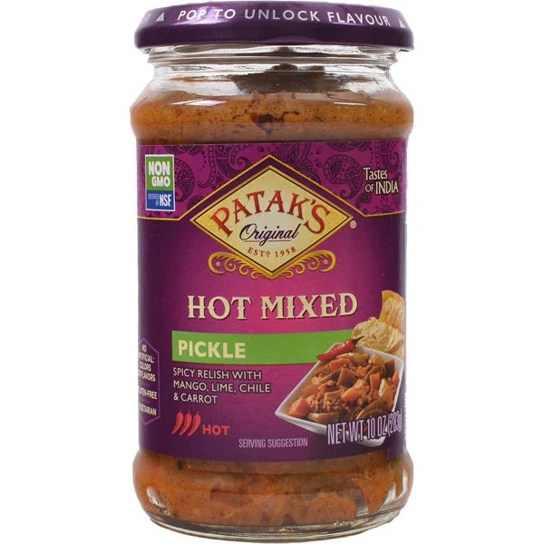 Mixed Pickle | Hot - 10 oz.