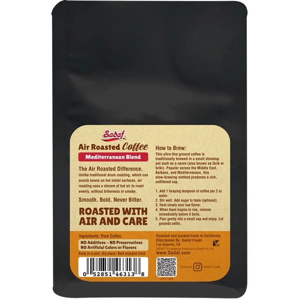 Air Roasted Coffee | Mediterranean Blend Ultra Fine Grind - Image 3