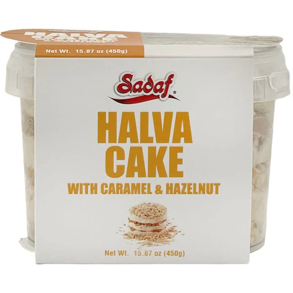 Halva Cake | Caramel & Hazelnut - 15.87 oz - Image 3