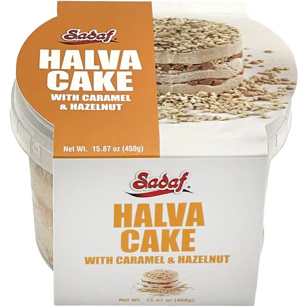 Halva Cake | Caramel & Hazelnut - 15.87 oz - Image 5