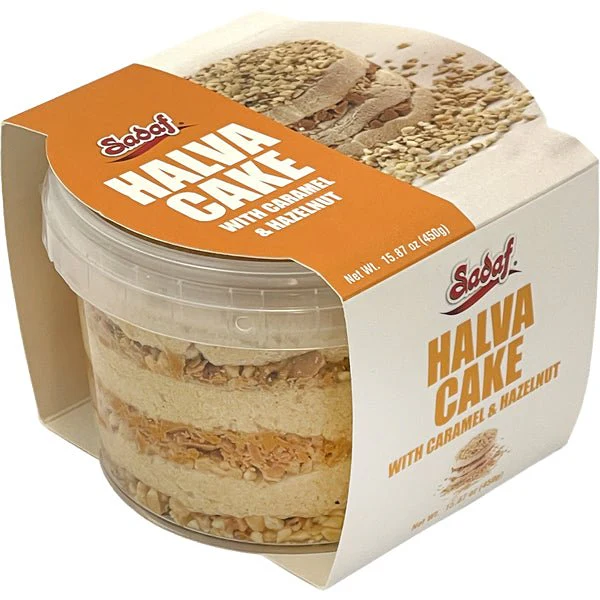 Halva Cake | Caramel & Hazelnut - 15.87 oz - Image 6