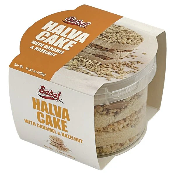 Halva Cake | Caramel & Hazelnut - 15.87 oz - Image 7