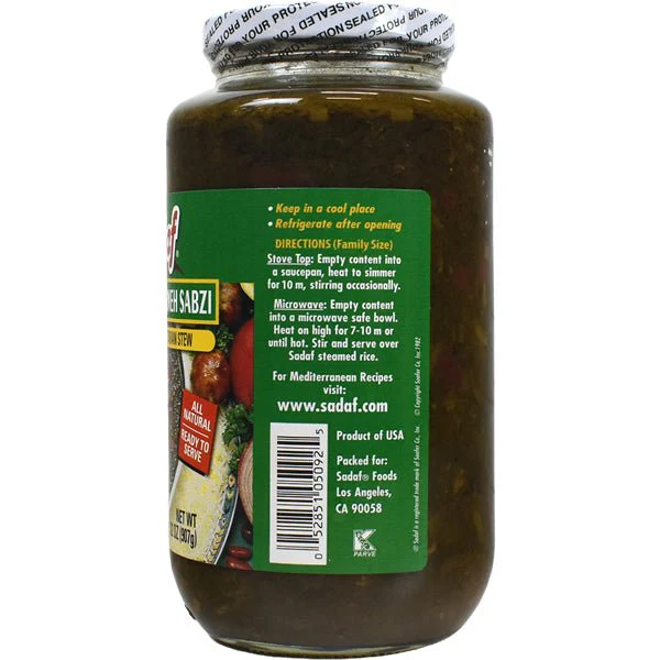 Khoresh Ghormeh Sabzi (Herb & Bean Vegetarian Stew) | Jar - Image 2