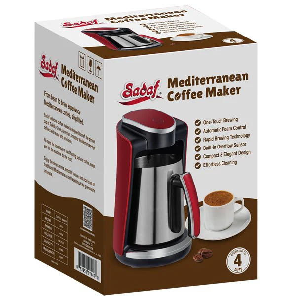 One-Touch Mediterranean Coffee Maker - Image 3