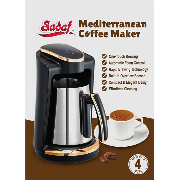 One-Touch Mediterranean Coffee Maker - Image 4