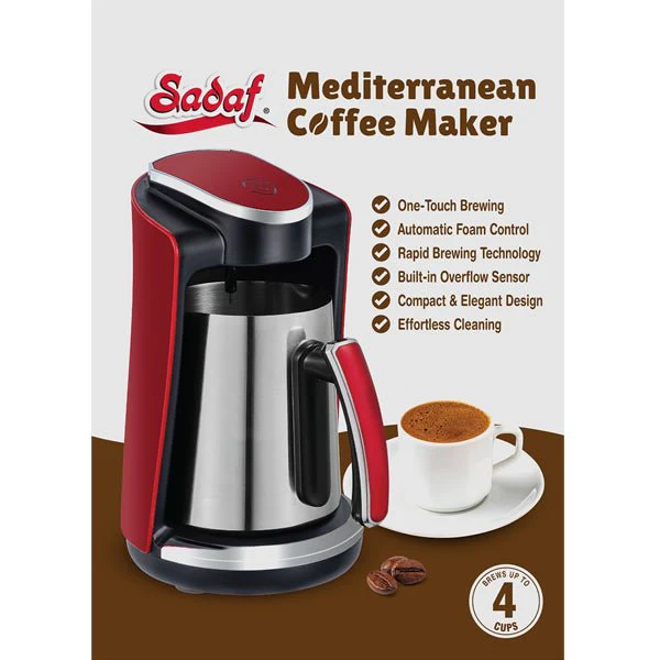One-Touch Mediterranean Coffee Maker - Image 5