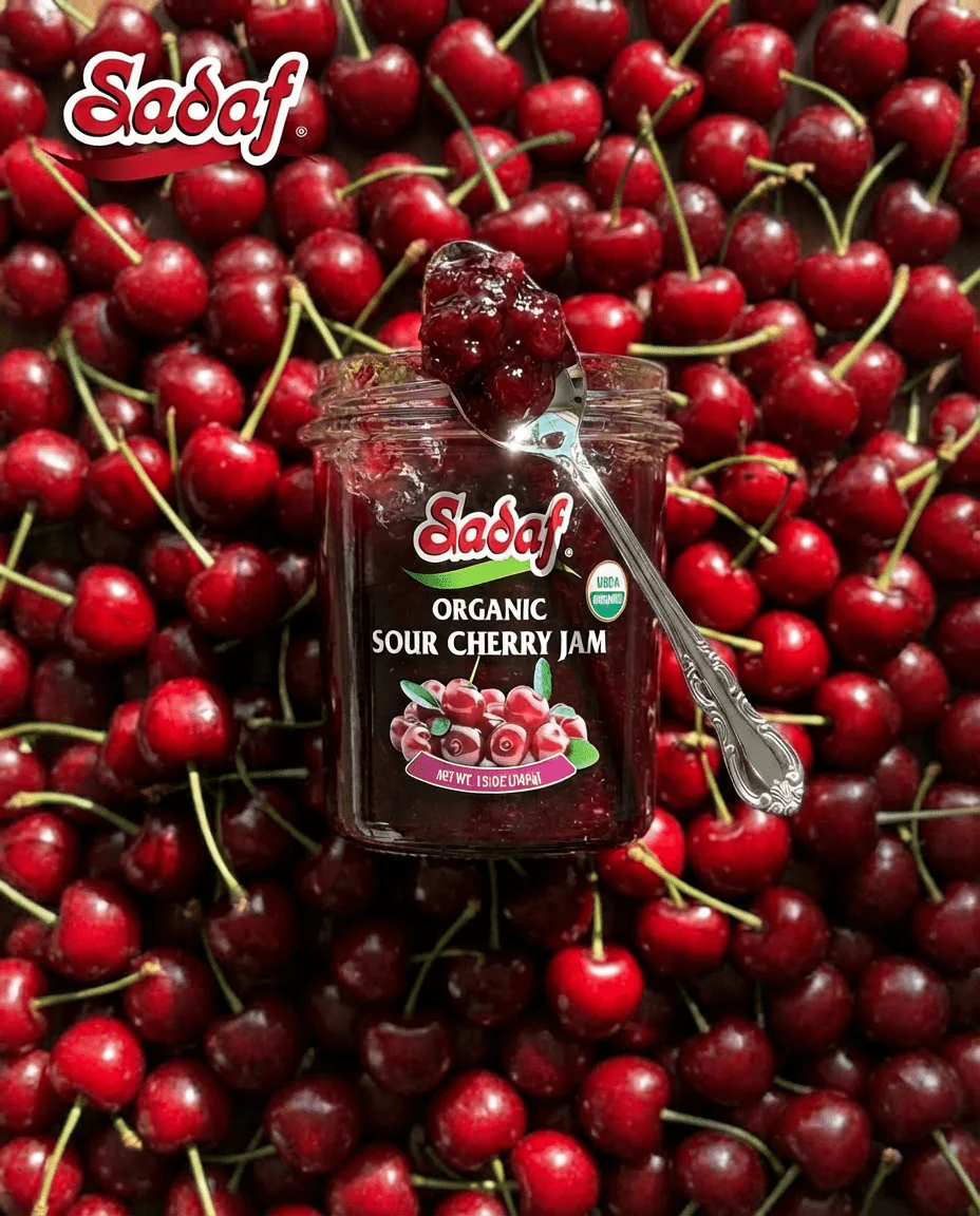 Sour Cherry Jam | Organic - 13 oz. - Image 2
