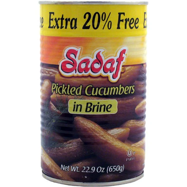 Pickled Cucumbers | in Brine | Extra 20% - 22.9 oz.