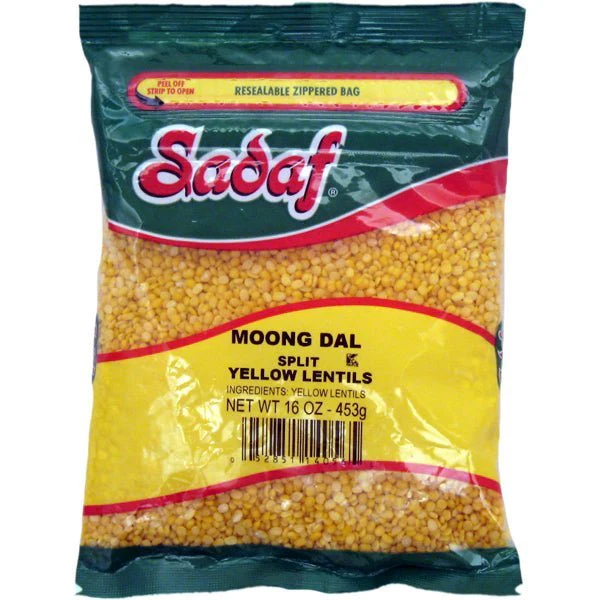 Yellow Split Lentils | Moong Dal - 16 oz.