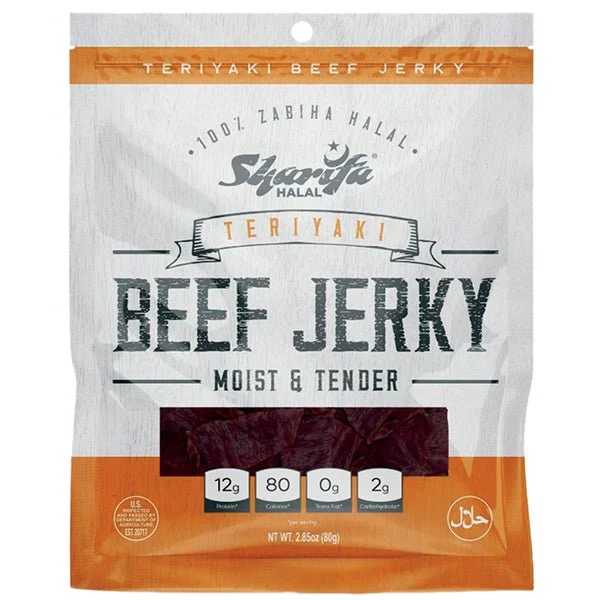 Halal Beef Jerky | Teriyaki - 2.85 oz
